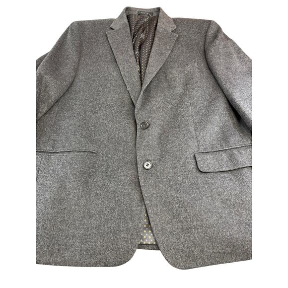 Ralph Lauren Men’s Gray Wool Silk Cashmere Blazer Sport Coat 42R Classic Fit - Picture 4 of 13